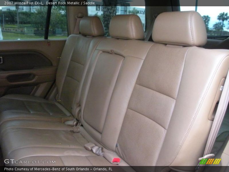 Desert Rock Metallic / Saddle 2007 Honda Pilot EX-L