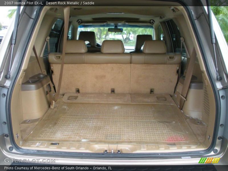 Desert Rock Metallic / Saddle 2007 Honda Pilot EX-L