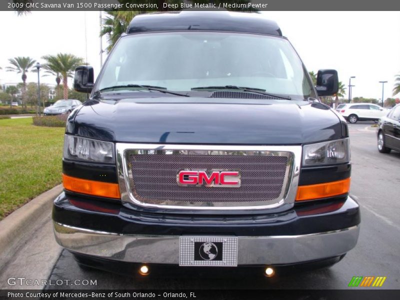 Deep Blue Metallic / Medium Pewter 2009 GMC Savana Van 1500 Passenger Conversion