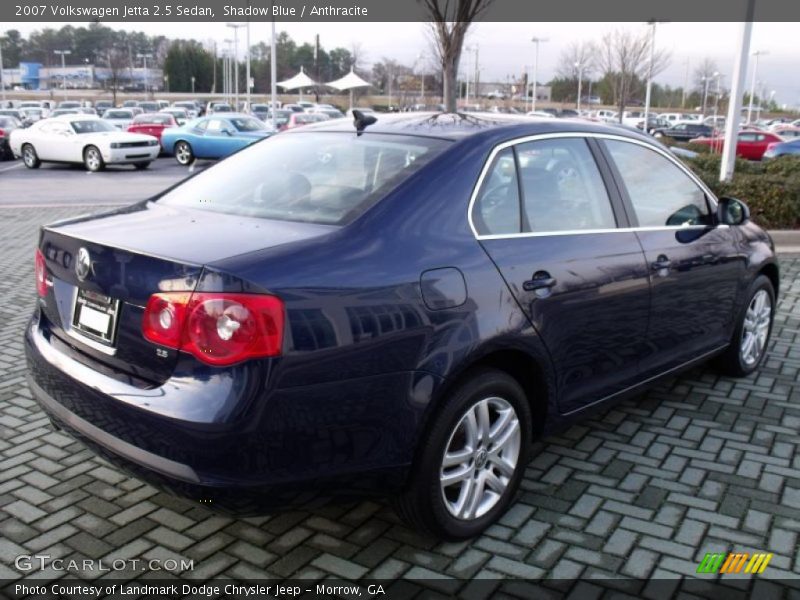 Shadow Blue / Anthracite 2007 Volkswagen Jetta 2.5 Sedan