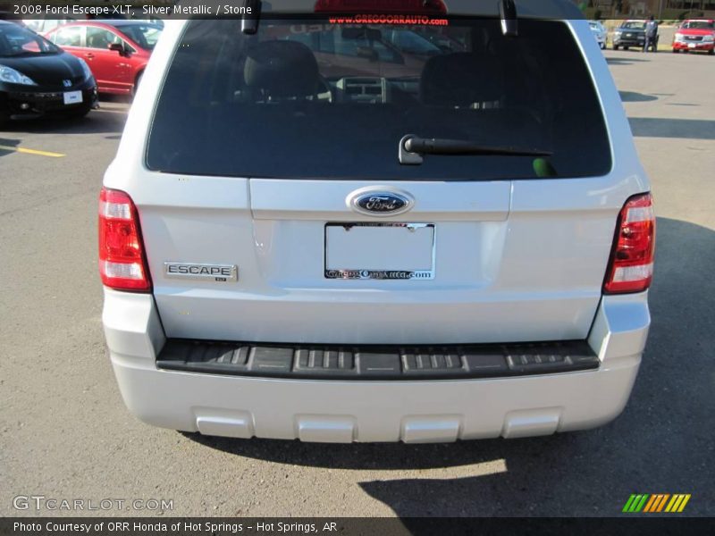 Silver Metallic / Stone 2008 Ford Escape XLT