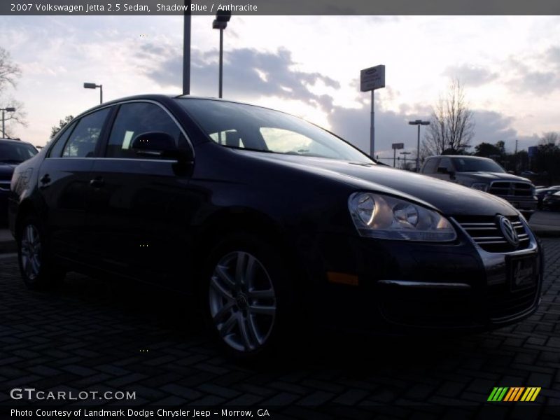 Shadow Blue / Anthracite 2007 Volkswagen Jetta 2.5 Sedan