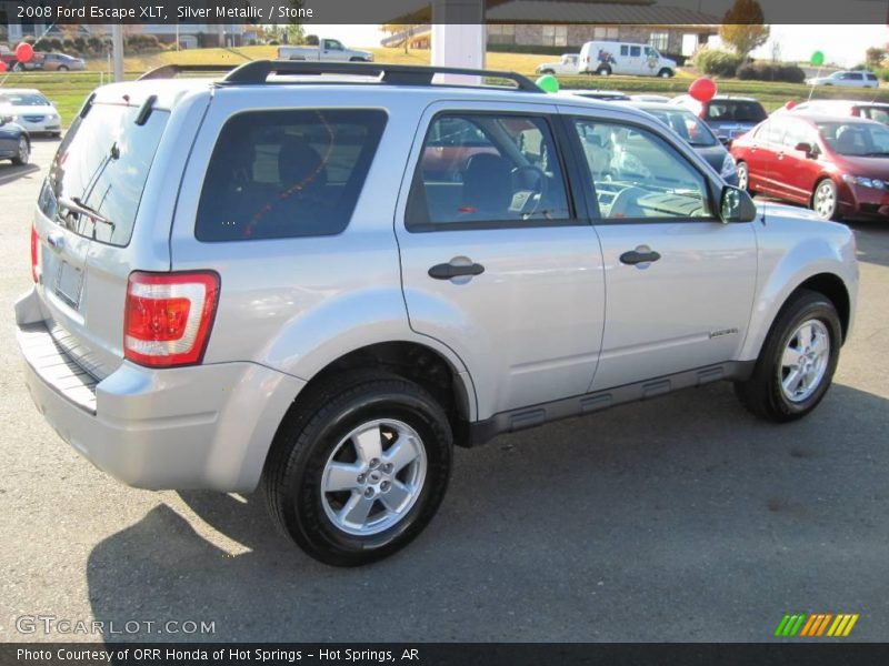 Silver Metallic / Stone 2008 Ford Escape XLT