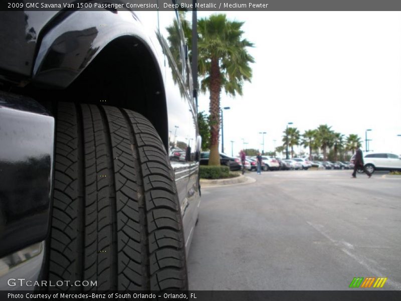 Deep Blue Metallic / Medium Pewter 2009 GMC Savana Van 1500 Passenger Conversion