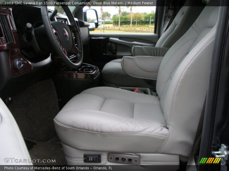 Deep Blue Metallic / Medium Pewter 2009 GMC Savana Van 1500 Passenger Conversion