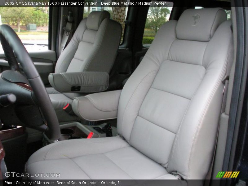 Deep Blue Metallic / Medium Pewter 2009 GMC Savana Van 1500 Passenger Conversion