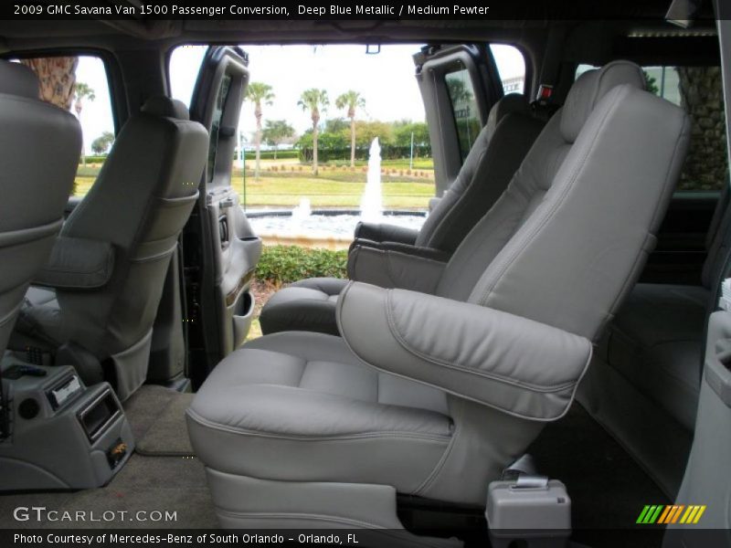 Deep Blue Metallic / Medium Pewter 2009 GMC Savana Van 1500 Passenger Conversion