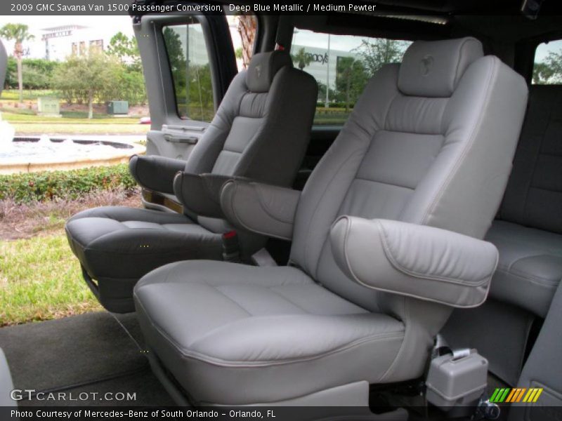 Deep Blue Metallic / Medium Pewter 2009 GMC Savana Van 1500 Passenger Conversion