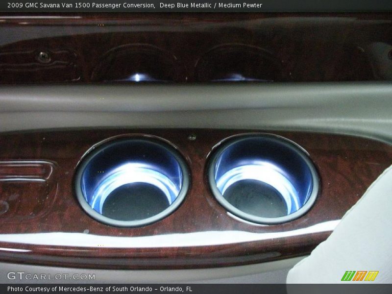 Deep Blue Metallic / Medium Pewter 2009 GMC Savana Van 1500 Passenger Conversion