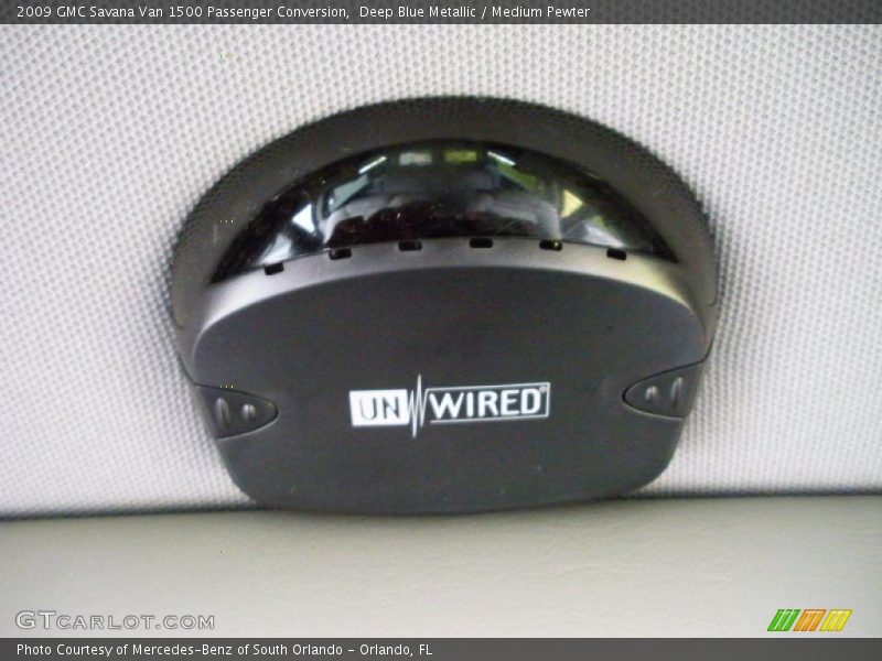 Deep Blue Metallic / Medium Pewter 2009 GMC Savana Van 1500 Passenger Conversion