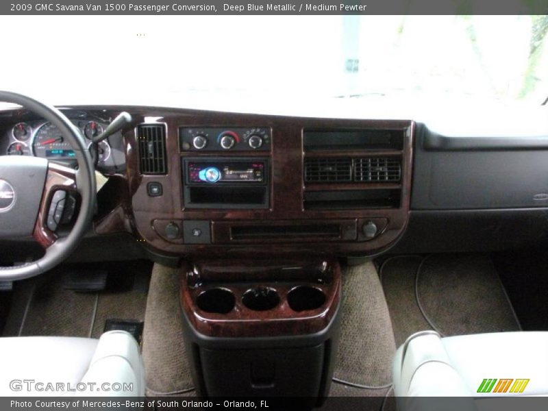 Deep Blue Metallic / Medium Pewter 2009 GMC Savana Van 1500 Passenger Conversion