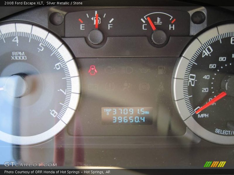 Silver Metallic / Stone 2008 Ford Escape XLT