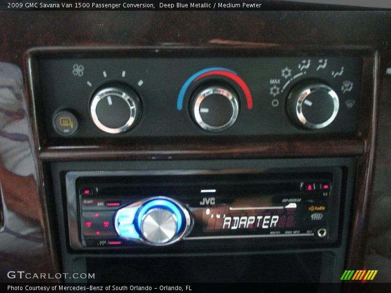 Deep Blue Metallic / Medium Pewter 2009 GMC Savana Van 1500 Passenger Conversion