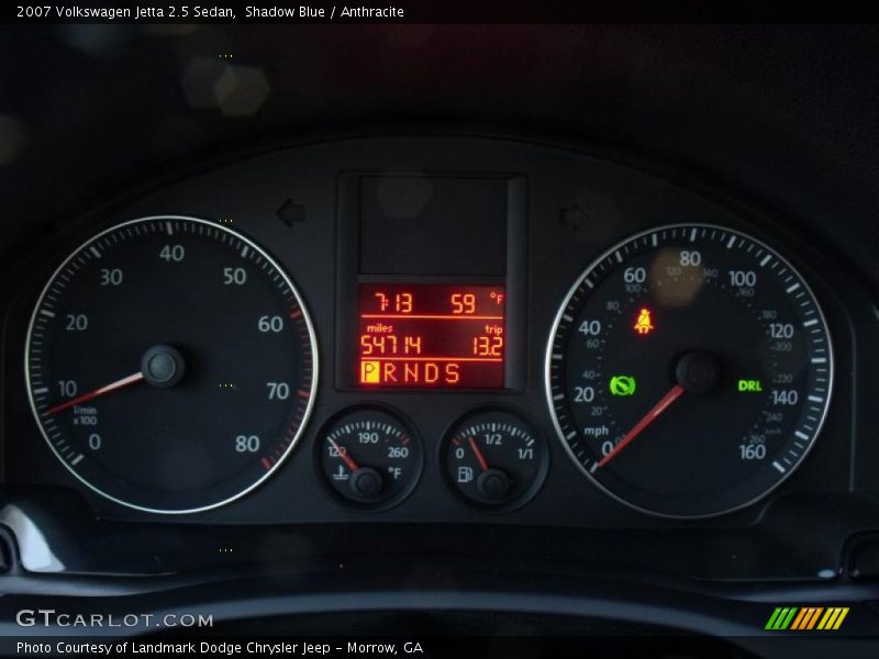 Shadow Blue / Anthracite 2007 Volkswagen Jetta 2.5 Sedan