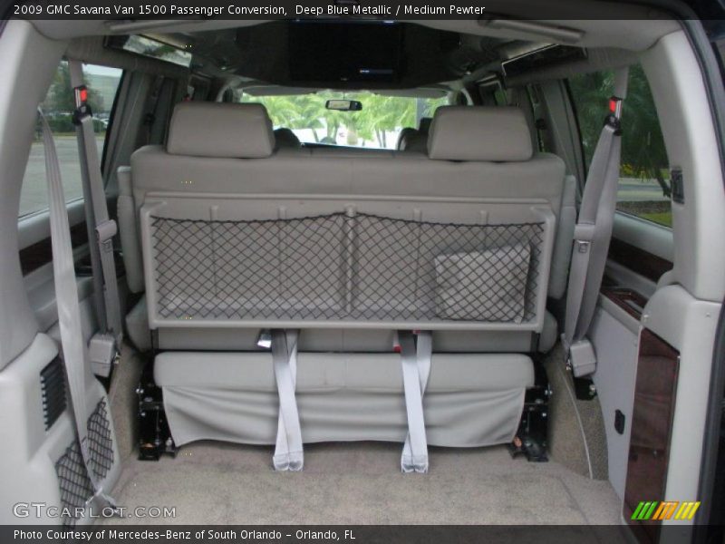 Deep Blue Metallic / Medium Pewter 2009 GMC Savana Van 1500 Passenger Conversion