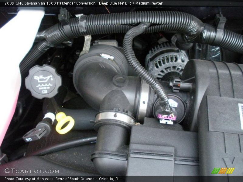 Deep Blue Metallic / Medium Pewter 2009 GMC Savana Van 1500 Passenger Conversion