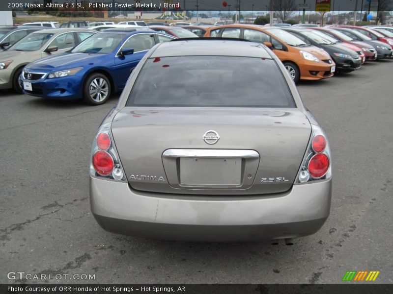 Polished Pewter Metallic / Blond 2006 Nissan Altima 2.5 SL