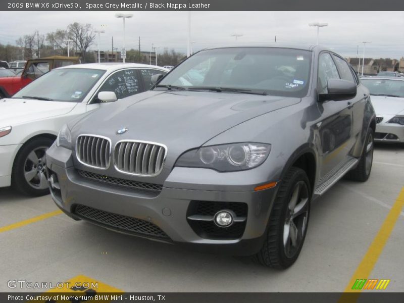 Space Grey Metallic / Black Nappa Leather 2009 BMW X6 xDrive50i