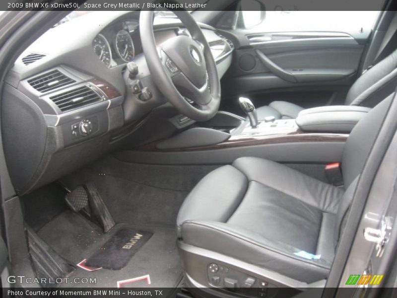 Space Grey Metallic / Black Nappa Leather 2009 BMW X6 xDrive50i