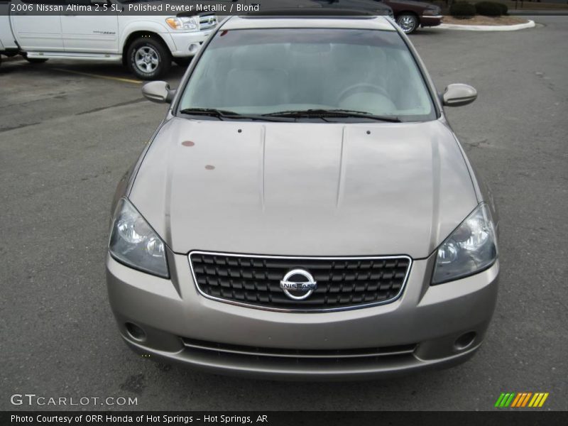 Polished Pewter Metallic / Blond 2006 Nissan Altima 2.5 SL