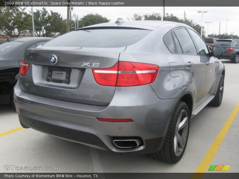 Space Grey Metallic / Black Nappa Leather 2009 BMW X6 xDrive50i