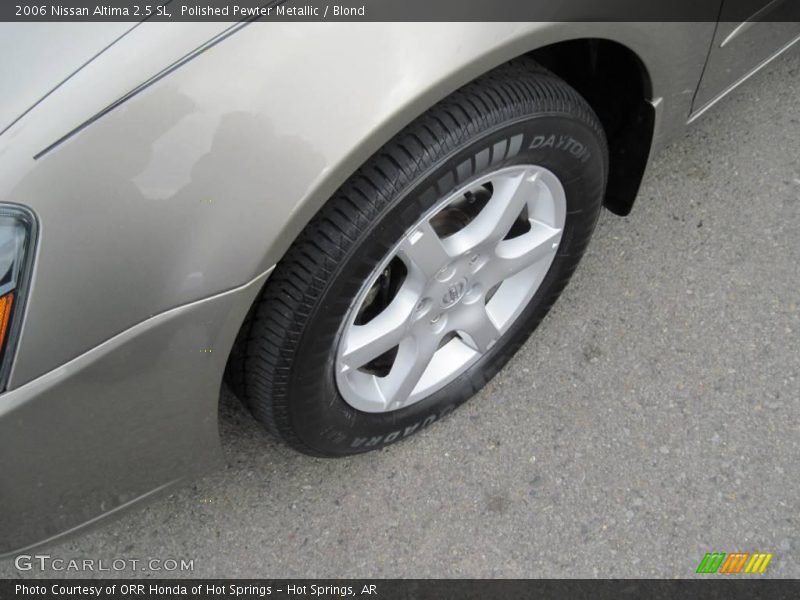 Polished Pewter Metallic / Blond 2006 Nissan Altima 2.5 SL