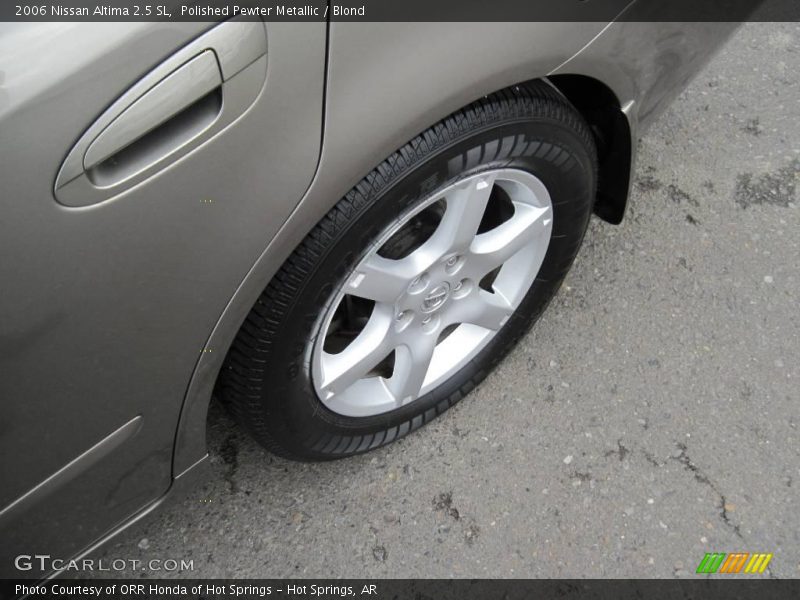 Polished Pewter Metallic / Blond 2006 Nissan Altima 2.5 SL