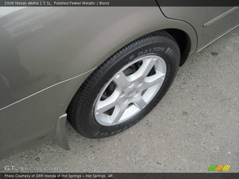 Polished Pewter Metallic / Blond 2006 Nissan Altima 2.5 SL