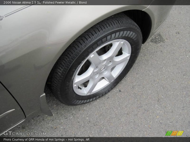 Polished Pewter Metallic / Blond 2006 Nissan Altima 2.5 SL