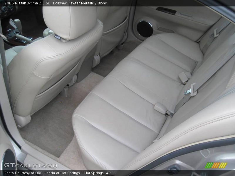 Polished Pewter Metallic / Blond 2006 Nissan Altima 2.5 SL