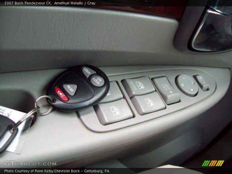 Amethyst Metallic / Gray 2007 Buick Rendezvous CX