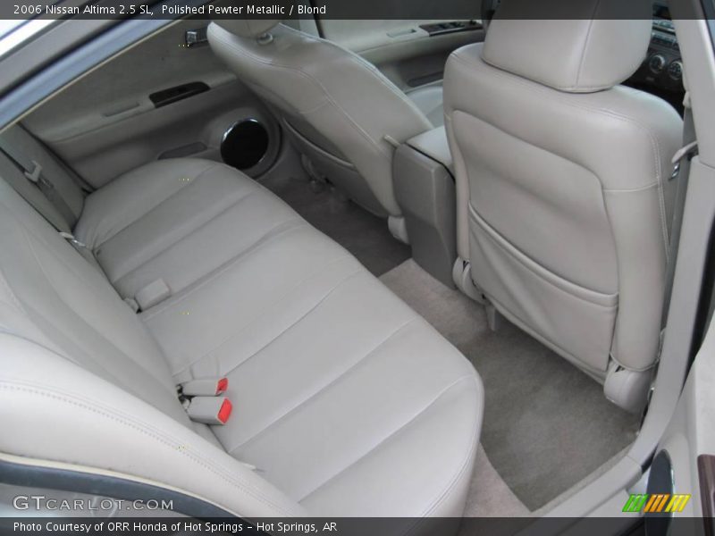 Polished Pewter Metallic / Blond 2006 Nissan Altima 2.5 SL