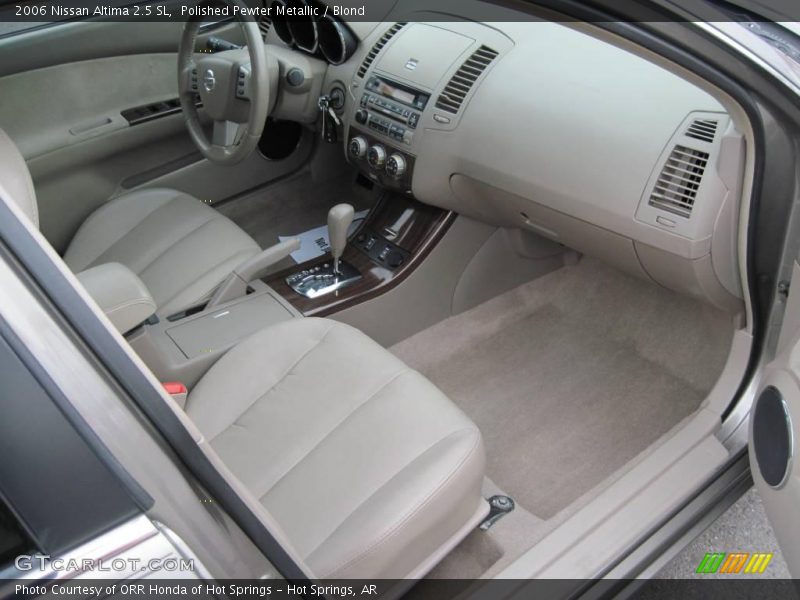 Polished Pewter Metallic / Blond 2006 Nissan Altima 2.5 SL