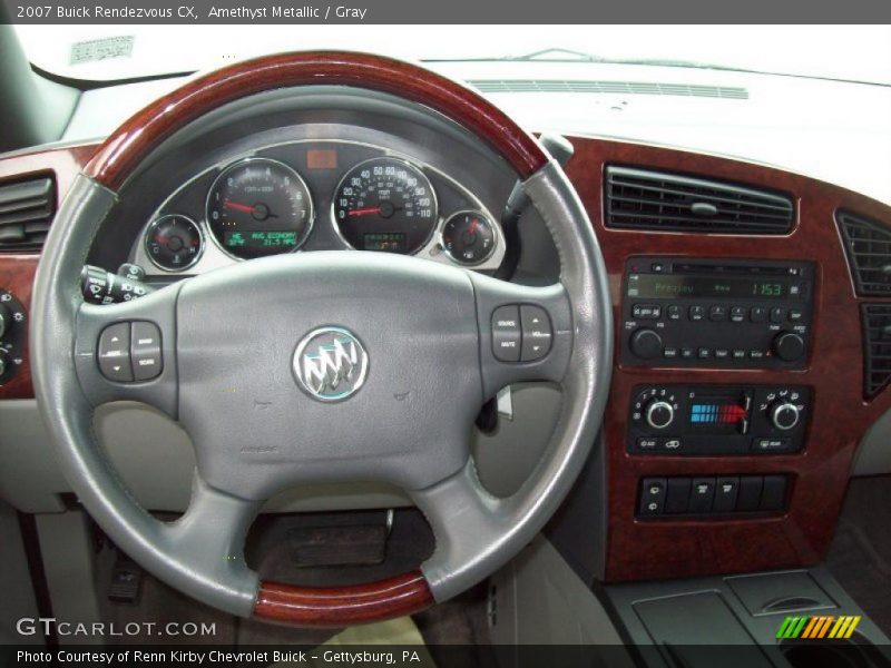 Amethyst Metallic / Gray 2007 Buick Rendezvous CX