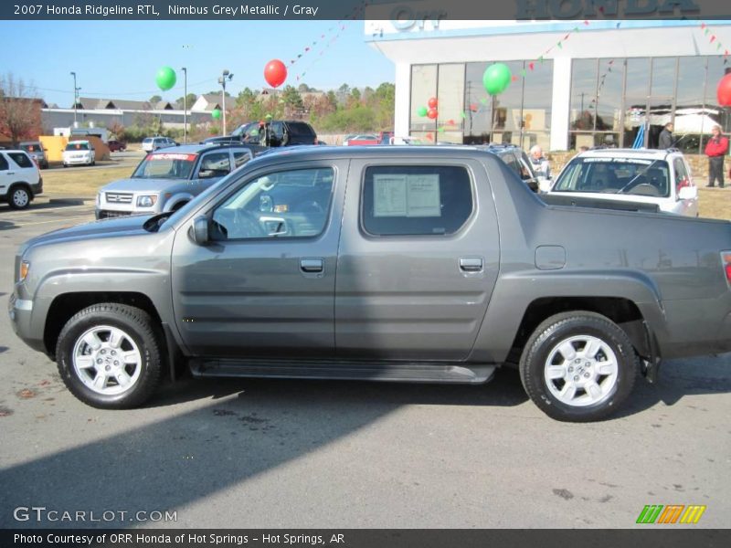 Nimbus Grey Metallic / Gray 2007 Honda Ridgeline RTL