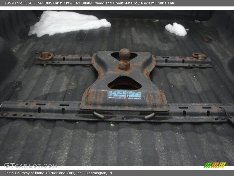 Woodland Green Metallic / Medium Prairie Tan 1999 Ford F350 Super Duty Lariat Crew Cab Dually