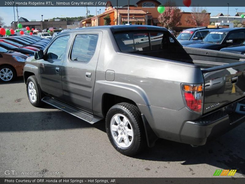 Nimbus Grey Metallic / Gray 2007 Honda Ridgeline RTL