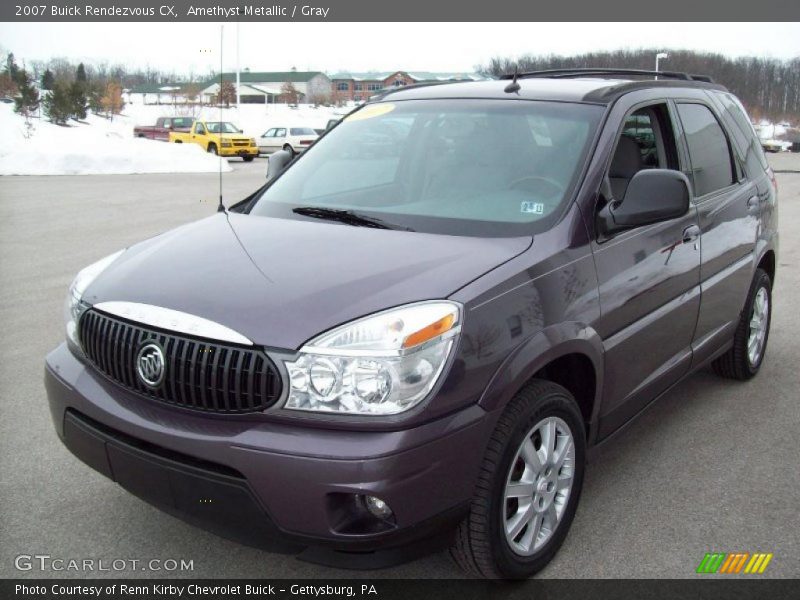 Amethyst Metallic / Gray 2007 Buick Rendezvous CX