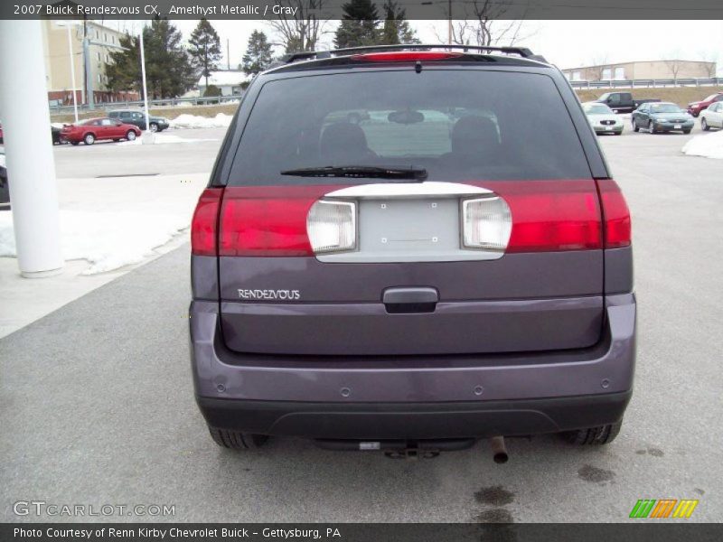 Amethyst Metallic / Gray 2007 Buick Rendezvous CX
