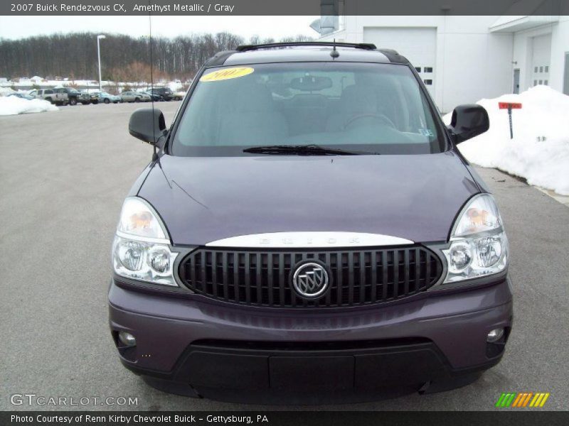 Amethyst Metallic / Gray 2007 Buick Rendezvous CX