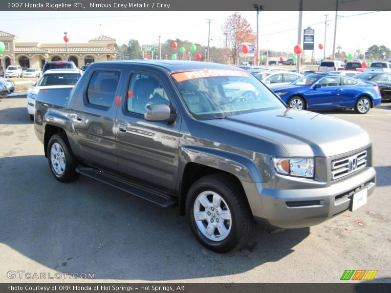 Nimbus Grey Metallic / Gray 2007 Honda Ridgeline RTL