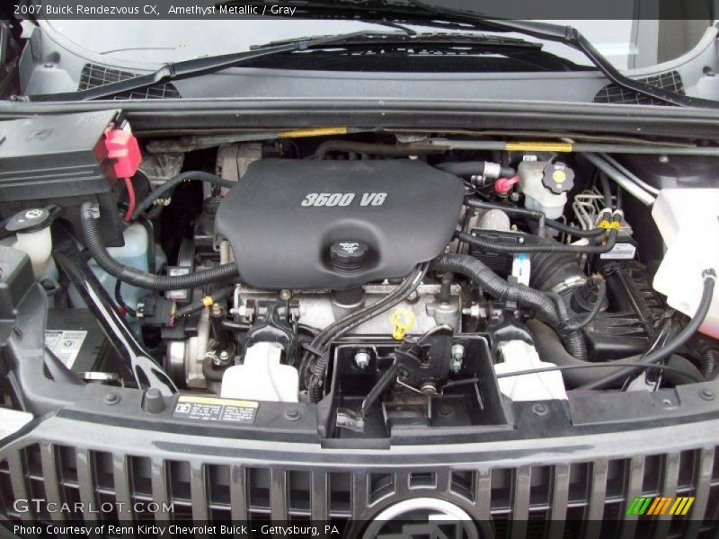 Amethyst Metallic / Gray 2007 Buick Rendezvous CX