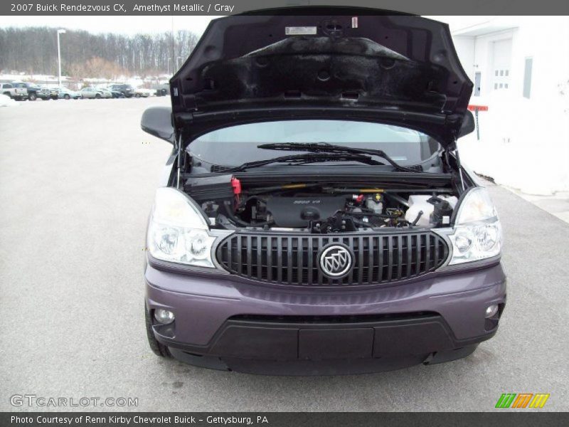 Amethyst Metallic / Gray 2007 Buick Rendezvous CX