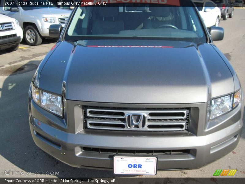 Nimbus Grey Metallic / Gray 2007 Honda Ridgeline RTL