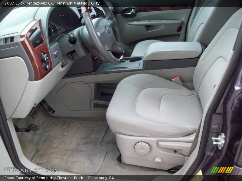 Amethyst Metallic / Gray 2007 Buick Rendezvous CX