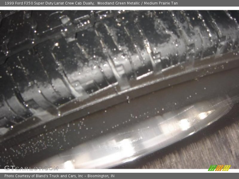 Woodland Green Metallic / Medium Prairie Tan 1999 Ford F350 Super Duty Lariat Crew Cab Dually