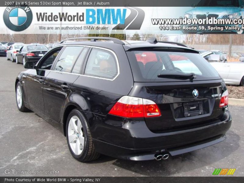 Jet Black / Auburn 2007 BMW 5 Series 530xi Sport Wagon
