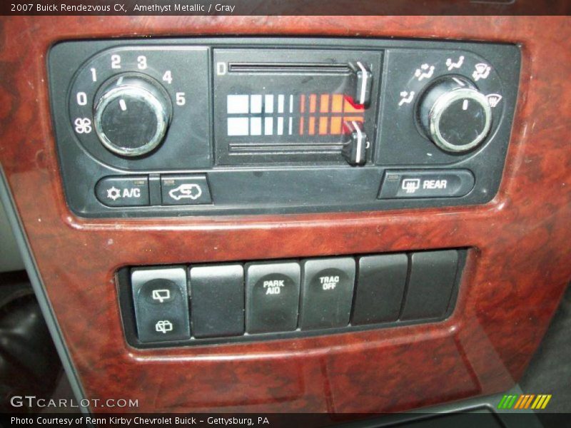 Amethyst Metallic / Gray 2007 Buick Rendezvous CX