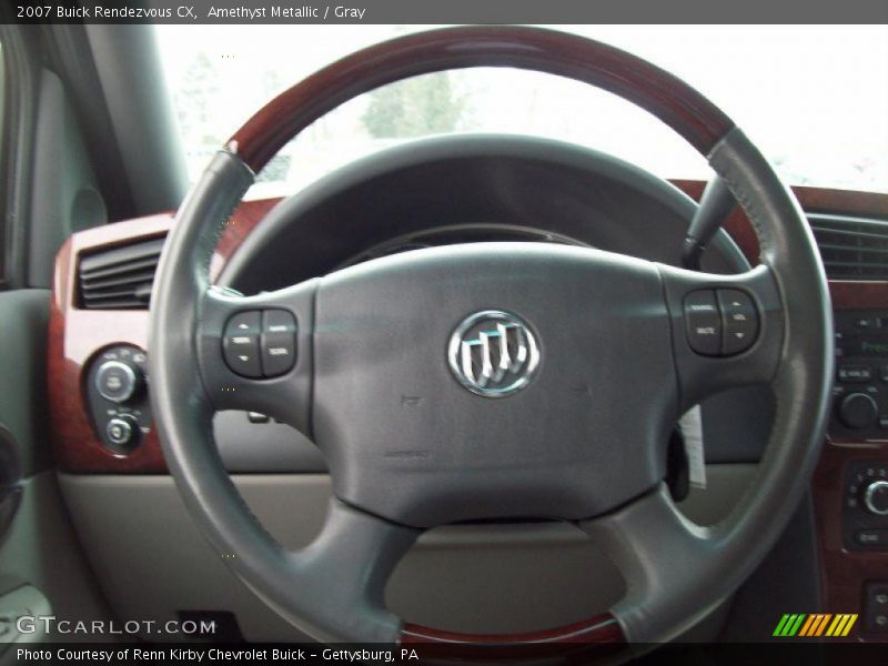 Amethyst Metallic / Gray 2007 Buick Rendezvous CX