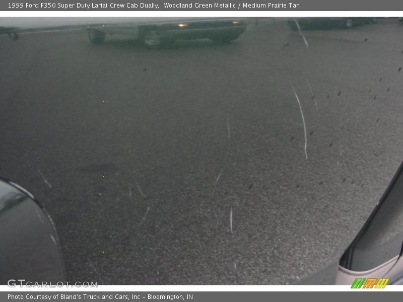 Woodland Green Metallic / Medium Prairie Tan 1999 Ford F350 Super Duty Lariat Crew Cab Dually